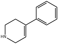 1,2,3,6-Tetrahydro-4-phenyl-pyridine Structure