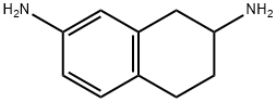 1,2,3,4-四氢萘-2,7-二胺 结构式