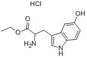 5-HYDROXY-DL-TRYPTOPHAN ETHYL ESTER HYDROCHLORIDE Struktur