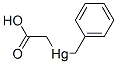 benzylmercuriacetate Struktur