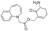 1H-1-BENZAZEPINE 1- ACETIC ACID, 3-AMINO-2,3,4,5-TETRAHYDRO-2-OXO PHENYL METHYL ESTER (+ ) Structure