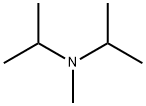 N,N-二异丙基甲胺 结构式