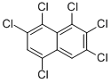 1,2,3,5,7,8-HEXACHLORONAPHTHALENE Structure