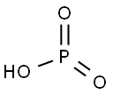 りんヒドロキシドジオキシド 化学構造式