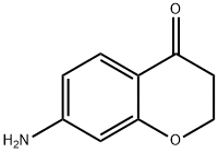 4H-1-BENZOPYRAN-4-ONE, 7-AMINO-2,3-DIHYDRO- Structure