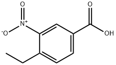 4-ETHYL-3-NITROBENZOIC ACID Struktur