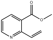 2-ビニルニコチン酸メチル 化学構造式
