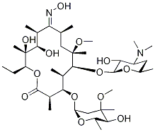 克拉霉素N-氧化物,103450-87-9,结构式