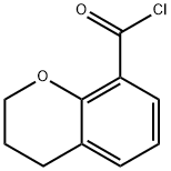 苯并二氢吡喃-8-羰酰氯, 1034566-09-0, 结构式