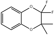 2,2-DIFLUORO-3,3-DIMETHYL-1,4-BENZODIOXENE,103467-04-5,结构式