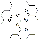YTTRIUM(III) 2-ETHYLHEXANOATE, 10% W/V IN N-HEXANE Struktur