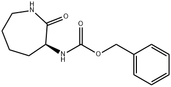 (S)-2-氧代-3-(CBZ-氨基)氮杂环庚烷,103478-12-2,结构式