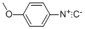 4-METHOXYPHENYL ISOCYANIDE Structure