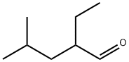 2-Ethyl-4-methylpentanal,10349-95-8,结构式
