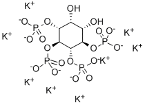 D-MYO-INOSITOL 1,4,5,6-TETRAKIS(PHOSPHATE) POTASSIUM SALT, 103497-71-8, 结构式