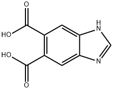ベンズイミダゾール-5,6-ジカルボン酸 化学構造式