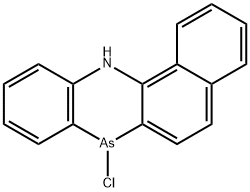 7-Chloro-7,12-dihydrobenzo[c]phenarsazine,10352-43-9,结构式