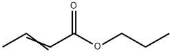 PROPYL-CROTONATE Structure