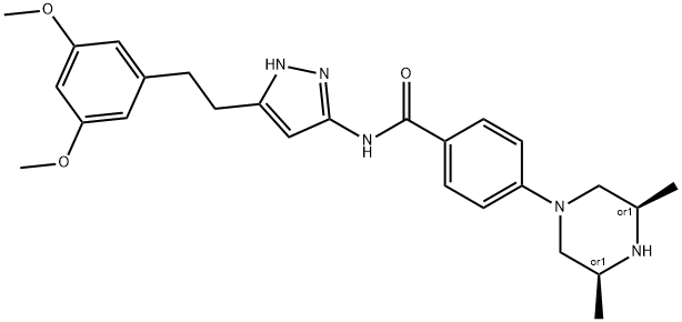 AZD-4547,1035270-39-3,结构式