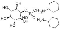 肌醇2-单磷酸双（环己胺）, 103529-92-6, 结构式