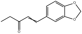 1-(3,4-METHYLENEDIOXYPHENYL)-1-PENTEN-3-ONE Structure