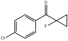 Methanone, (4-chlorophenyl)(1-fluorocyclopropyl)- (9CI) Struktur