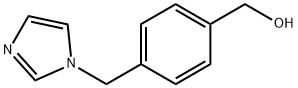 [4-(1H-IMIDAZOL-1-YLMETHYL)PHENYL]METHANOL Structure