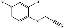 2-[(2,4-DICHLOROPHENYL)THIO]ACETONITRILE 化学構造式