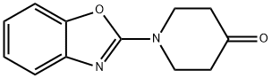 1-(1,3-苯并噁唑-2-基)哌啶-4-酮, 1035840-42-6, 结构式