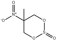 4-Methyl-4-nitro-1,3,2-dioxathiane 2-oxide Struktur