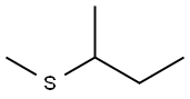 sec-ブチル(メチル)スルフィド 化学構造式