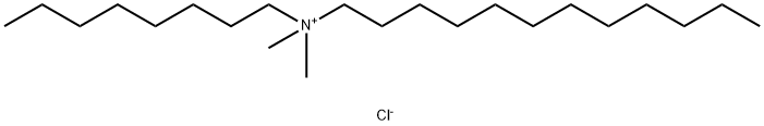 辛基十二烷基二甲基氯化铵,10361-16-7,结构式