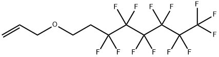3,3,4,4,5,5,6,6,7,7,8,8,8-Tridecafluorooctyl(allyl) ether Structure