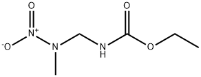 Carbamic  acid,  [(methylnitroamino)methyl]-,  ethyl  ester  (9CI) Struktur