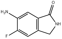 1H-Isoindol-1-one, 6-aMino-5-fluoro-2,3-dihydro-|6-氨基-5-氟异吲哚-1-酮