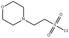 2-Morpholin-4-yl-ethanesulfonyl chloride 化学構造式