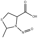 N-Nitroso-2-methylthiazolidine 4-Carboxylic Acid Structure