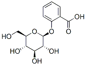 Benzoic acid, 2-(beta-D-glucopyranosyloxy)- Structure