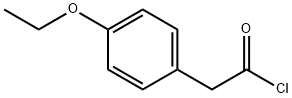 2-(4-エトキシフェニル)アセチルクロリド 化学構造式