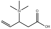 3-Trimethylsilyl-4-pentenoicacid 结构式