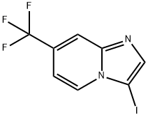 IMidazo[1,2-a]pyridine, 3-iodo-7-(trifluoroMethyl)- Structure