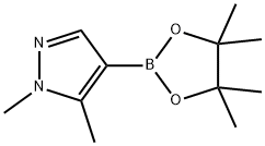 1,5-二甲基-1H-吡唑-4-硼酸频哪醇酯, 1036991-40-8, 结构式