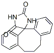 6,7-Dihydrospiro[dibenzo[a,d]cyclooctene-12(5H),4'-imidazolidine]-2',5'-dione Structure