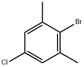 2-ブロモ-5-クロロ-1,3-ジメチルベンゼン 化学構造式