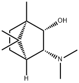 (2S)-3-EXO-(ジメチルアミノ)イソボルネオール 化学構造式
