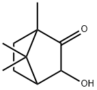 3-Hydroxy-2-bornanone Struktur