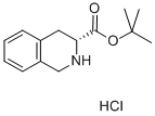 (R)-1,2,3,4-四氢-3-异喹啉羧酸叔丁酯盐酸盐, 103733-29-5, 结构式