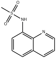 8-(methylsulfonylamino)quinoline Structure