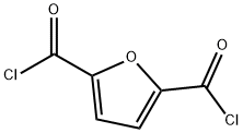 2,5-フランジカルボニルジクロリド 化学構造式