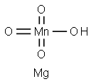 magnesium permanganate Structure